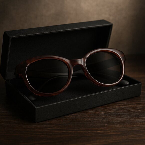 Classic Brown Sunglasses - Picture 1 of 3